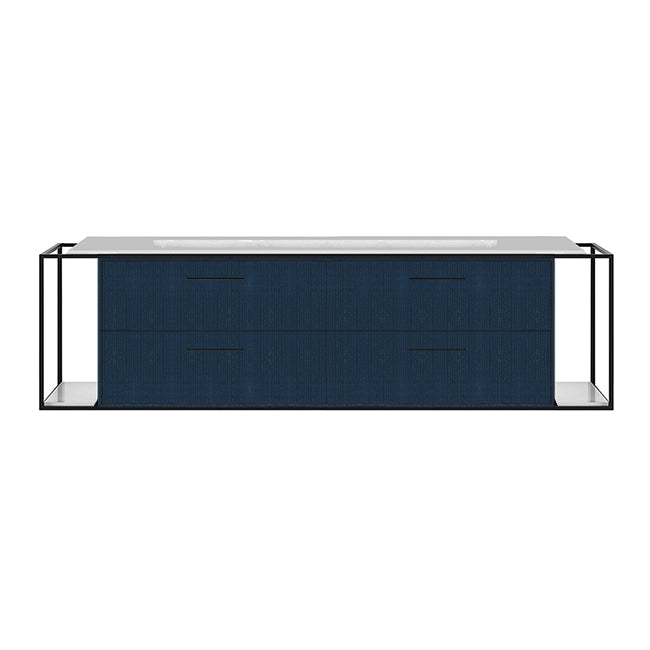 Lacava Linea 72" Wall Mount Under Counter Vanity by Lacava