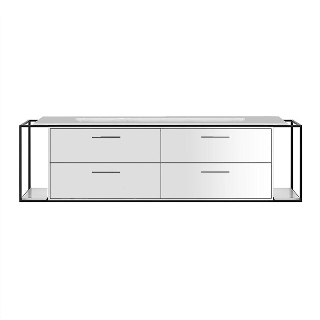 Lacava Linea 72" Wall Mount Under Counter Vanity by Lacava