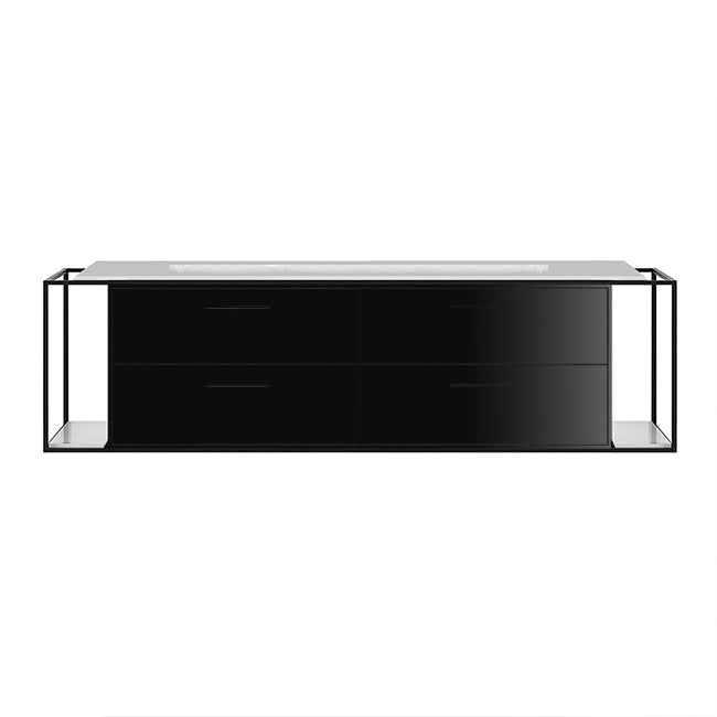 Lacava Linea 72" Wall Mount Under Counter Vanity by Lacava