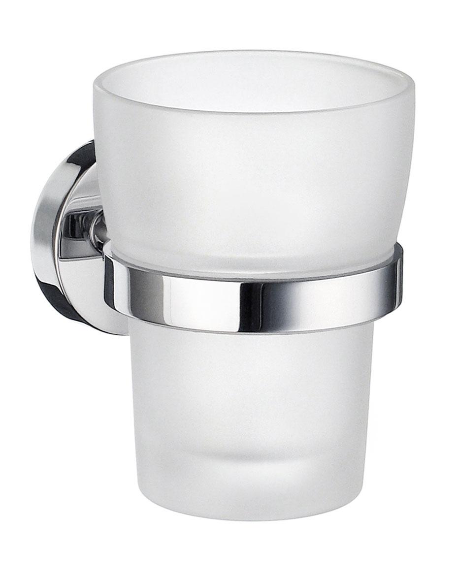 polished chrome tumbler