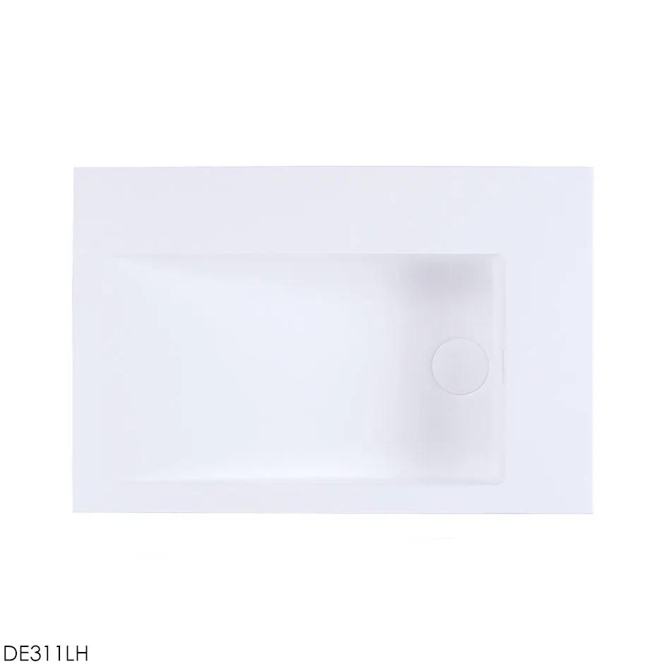gloss white sink