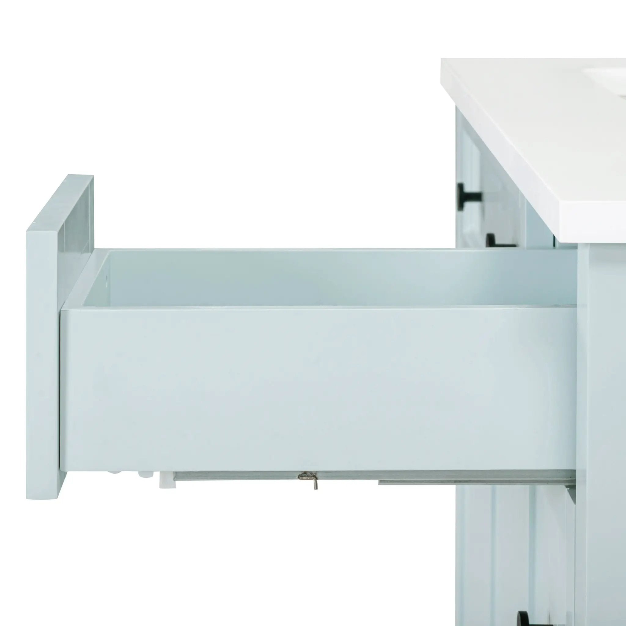 ice blue vanity set