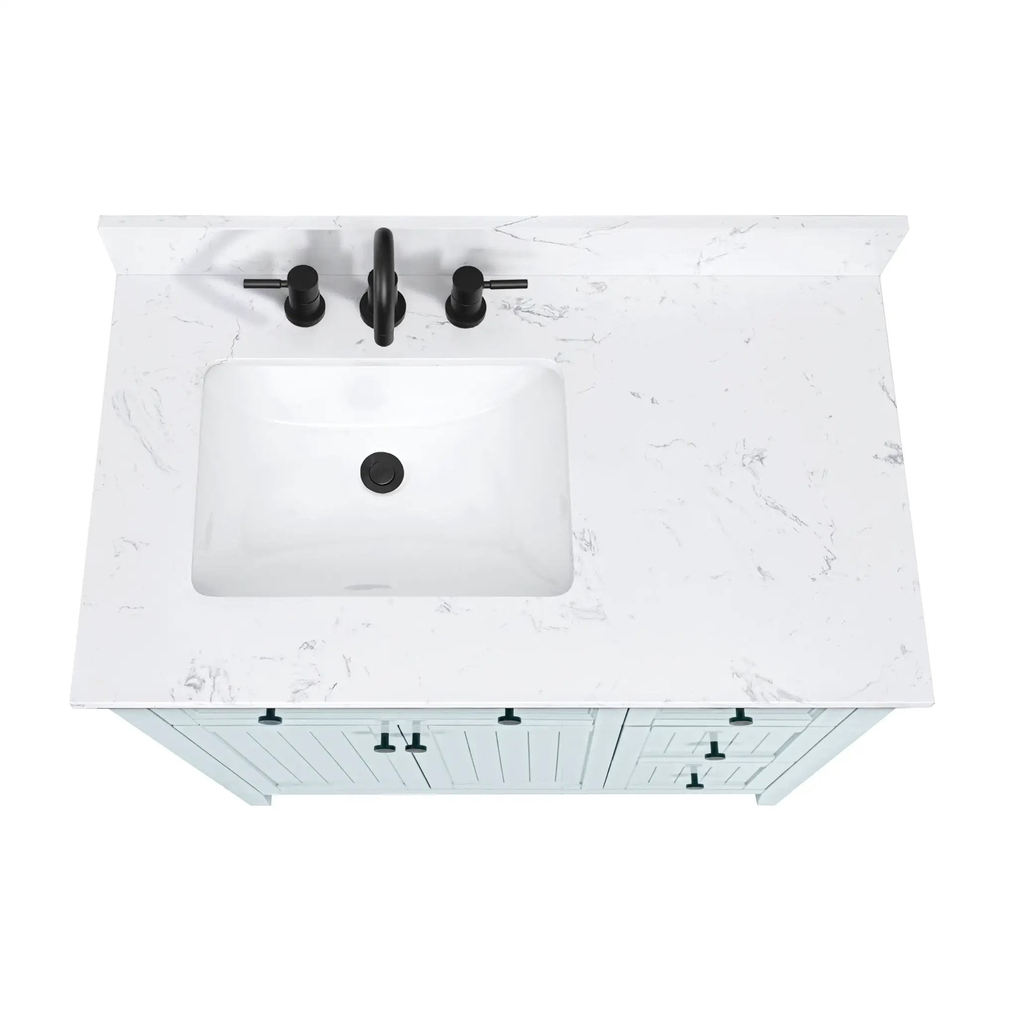 ice blue vanity set