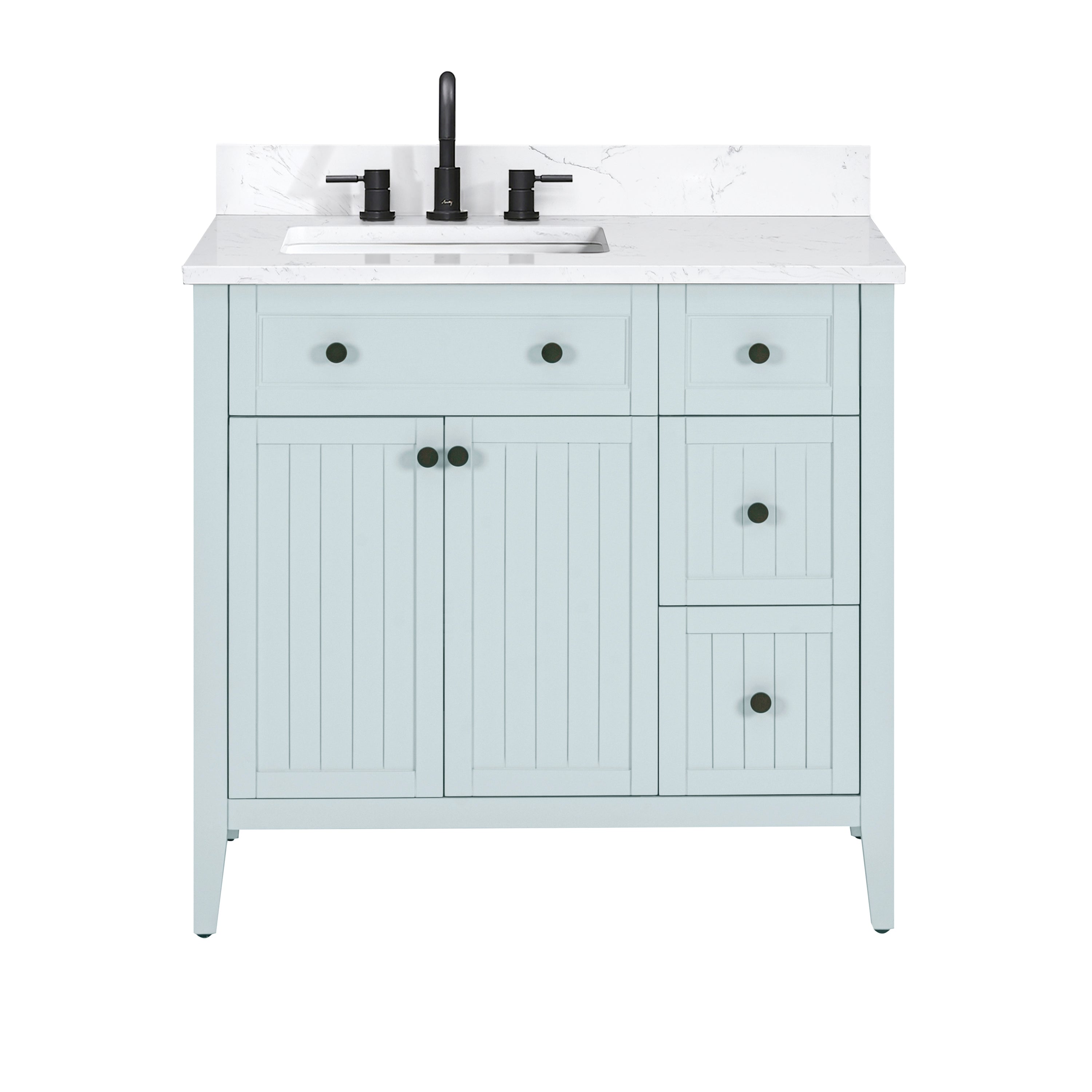 ice blue vanity set