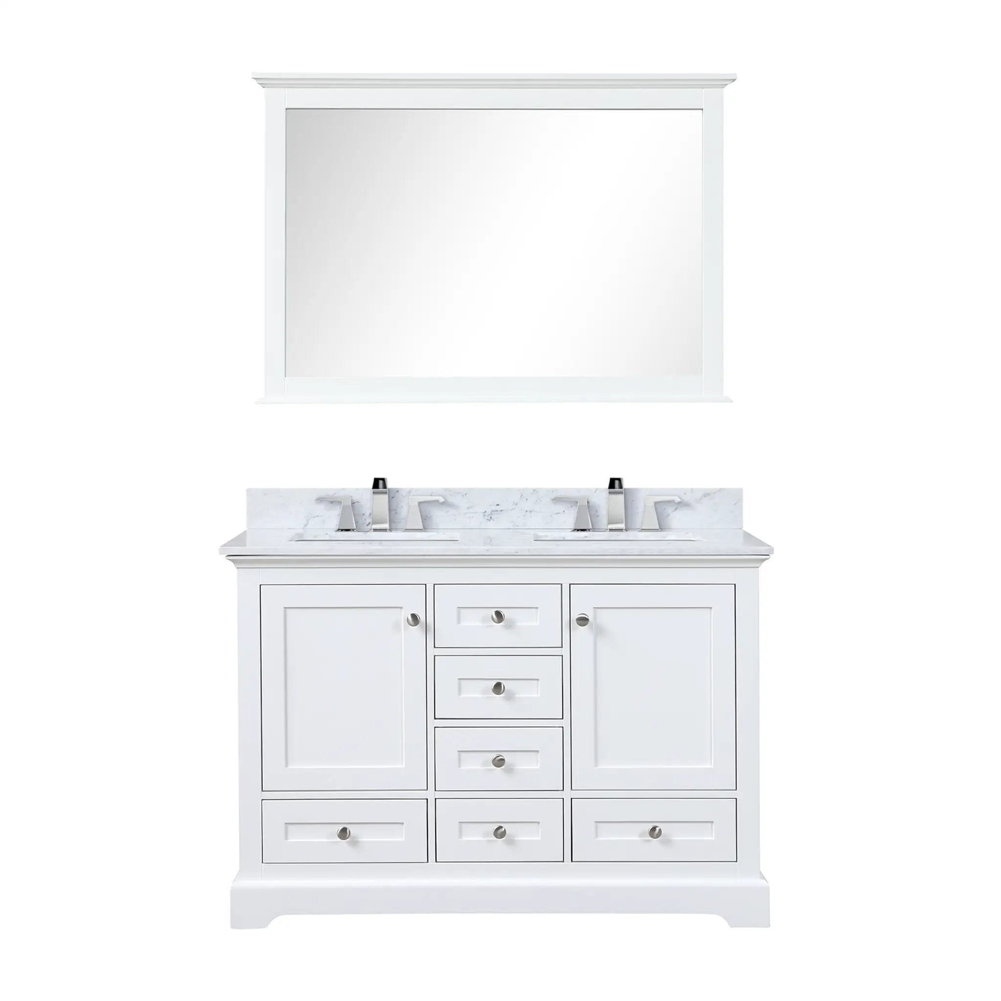 Lexora Dukes 48 in. W x 22 in. D Double Bath Vanity by Lexora