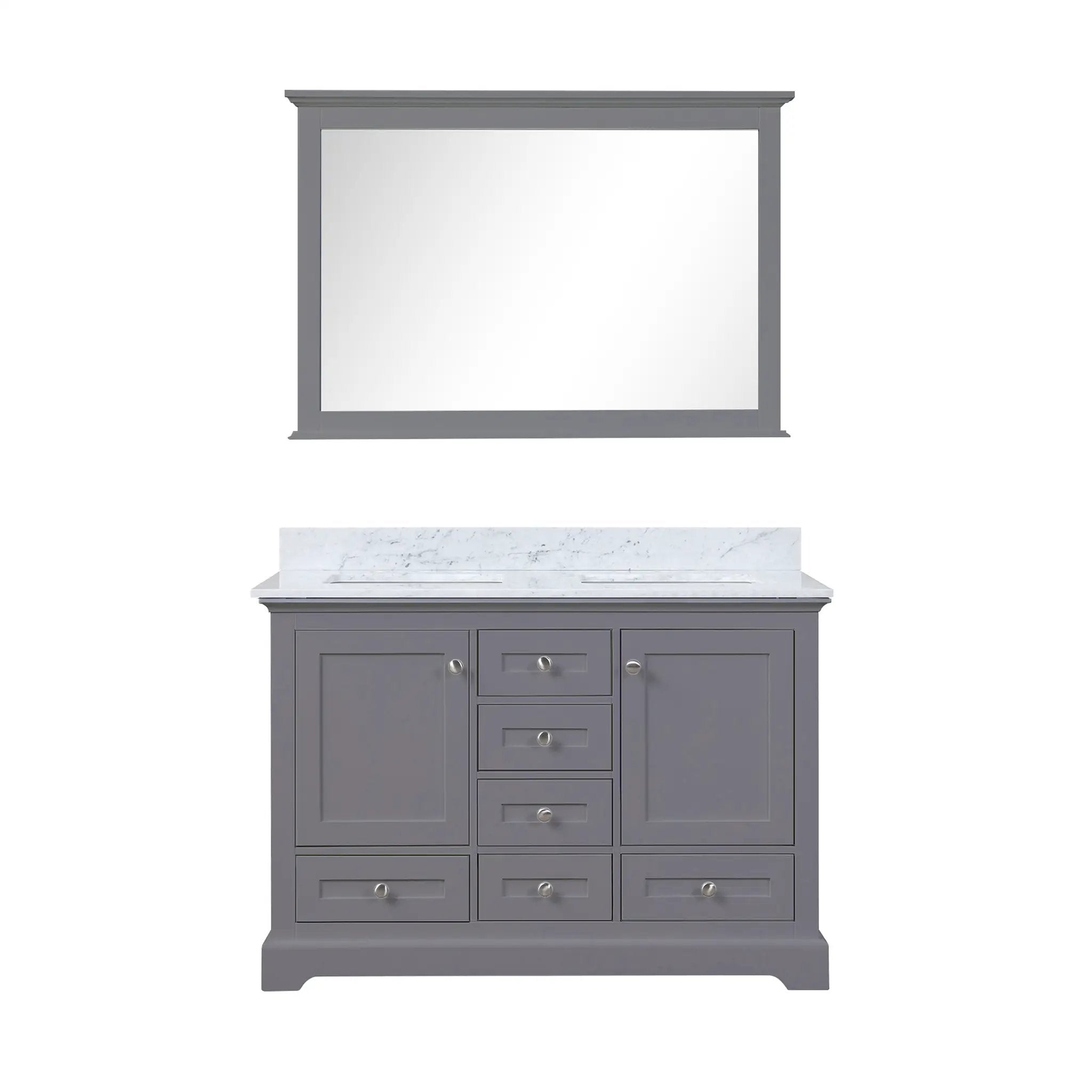 Lexora Dukes 48 in. W x 22 in. D Double Bath Vanity by Lexora