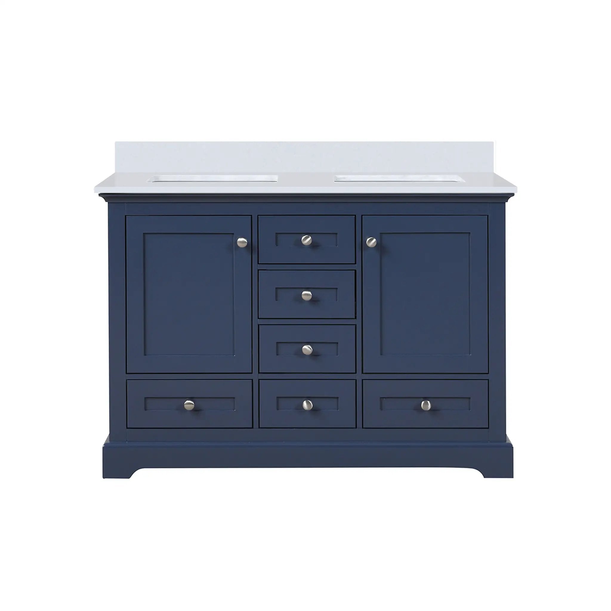 Lexora Dukes 48 in. W x 22 in. D Double Bath Vanity by Lexora