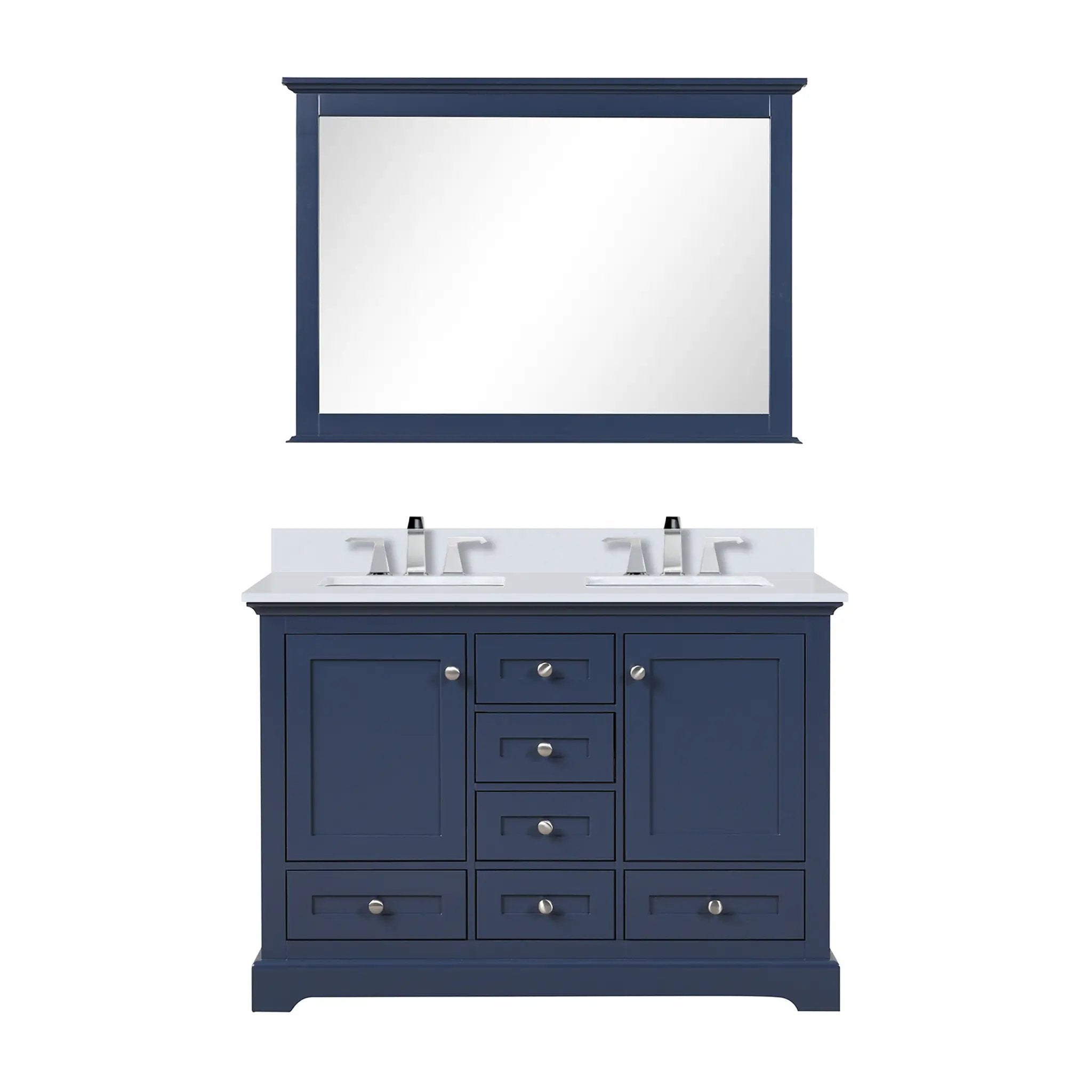 Lexora Dukes 48 in. W x 22 in. D Double Bath Vanity by Lexora