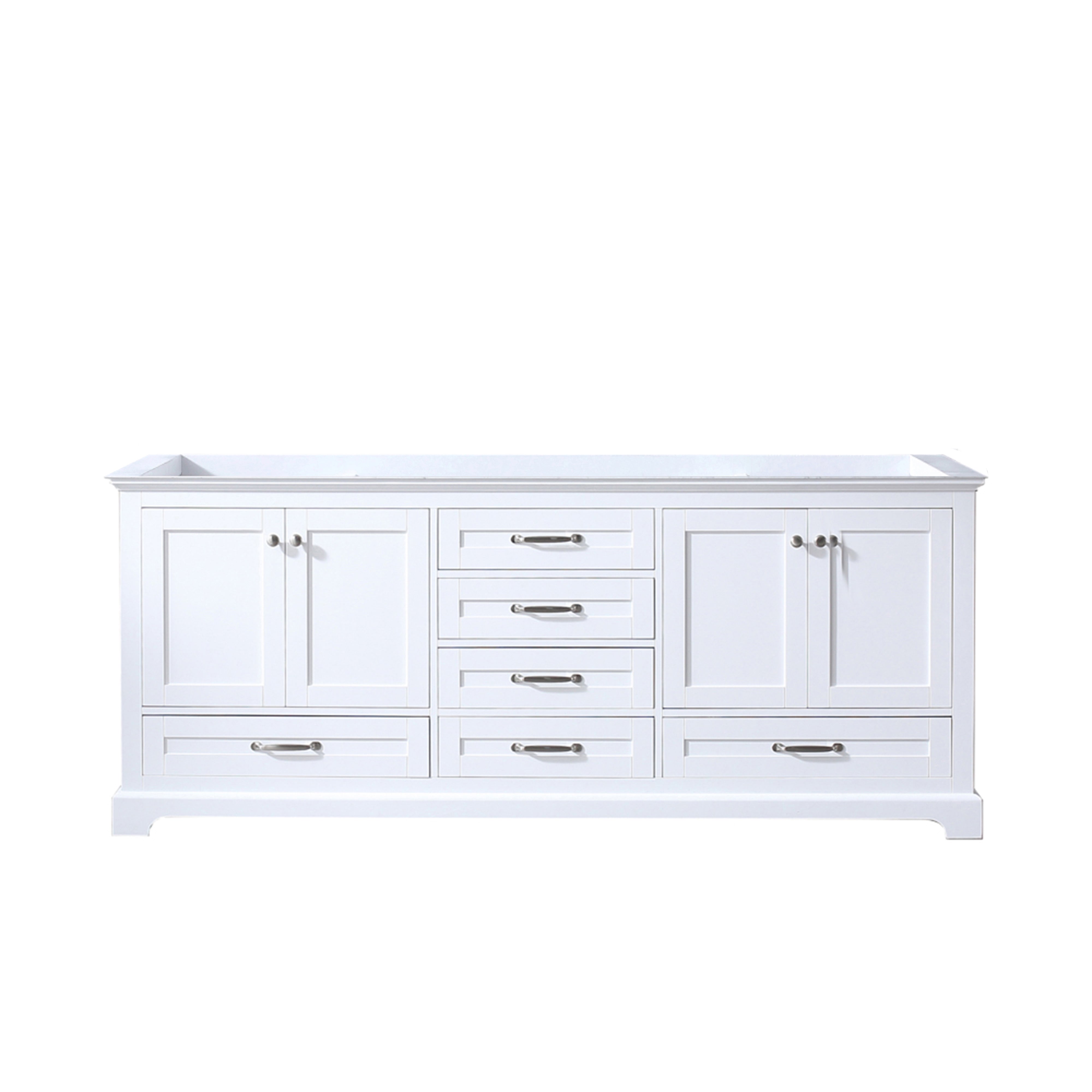 Lexora Dukes 80 in. W x 22 in. D Double Bath Vanity