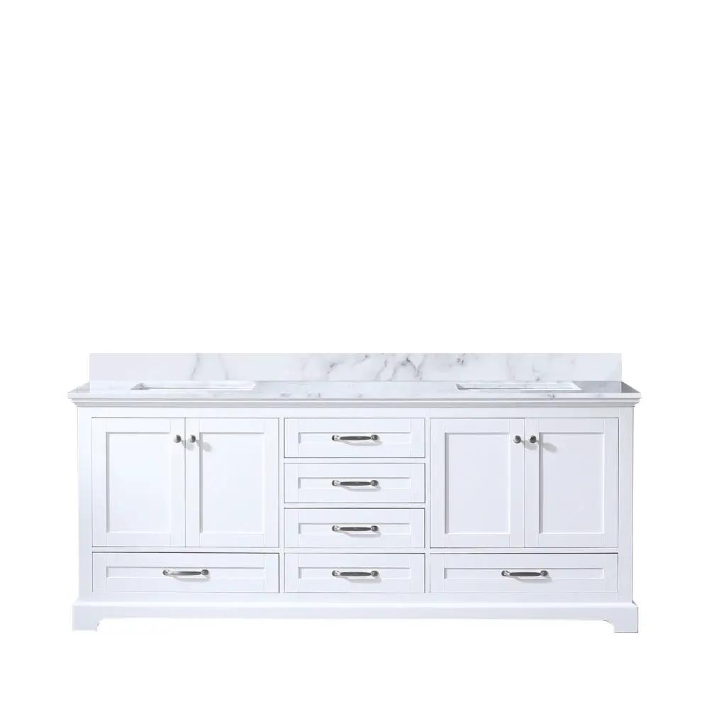 Lexora Dukes 80 in. W x 22 in. D Double Bath Vanity by Lexora