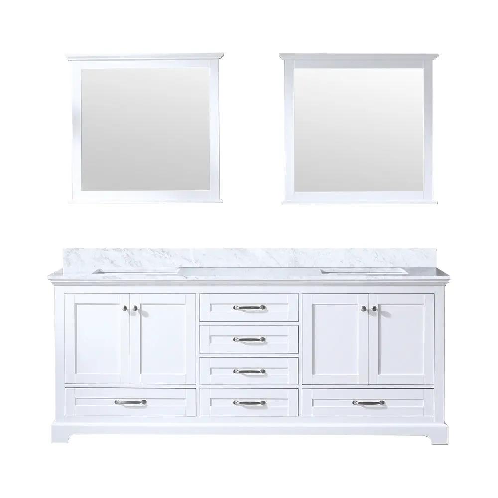 Lexora Dukes 80 in. W x 22 in. D Double Bath Vanity by Lexora