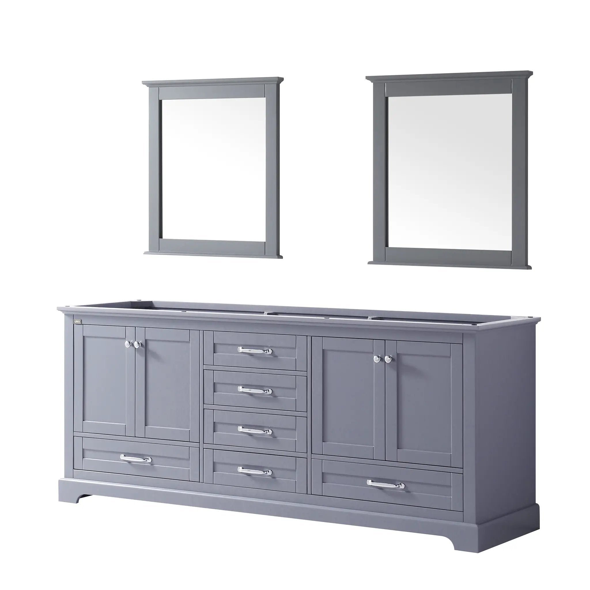 Lexora Dukes 80 in. W x 22 in. D Double Bath Vanity by Lexora