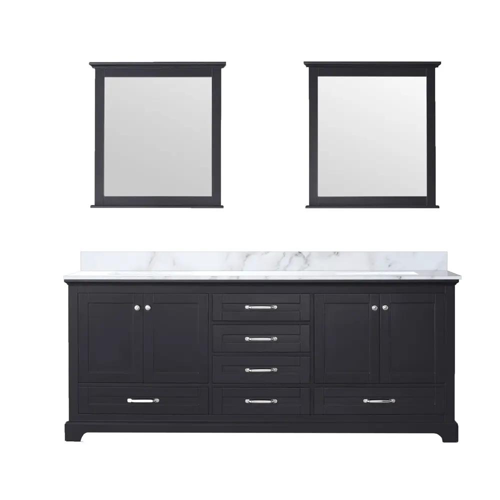Lexora Dukes 80 in. W x 22 in. D Double Bath Vanity by Lexora