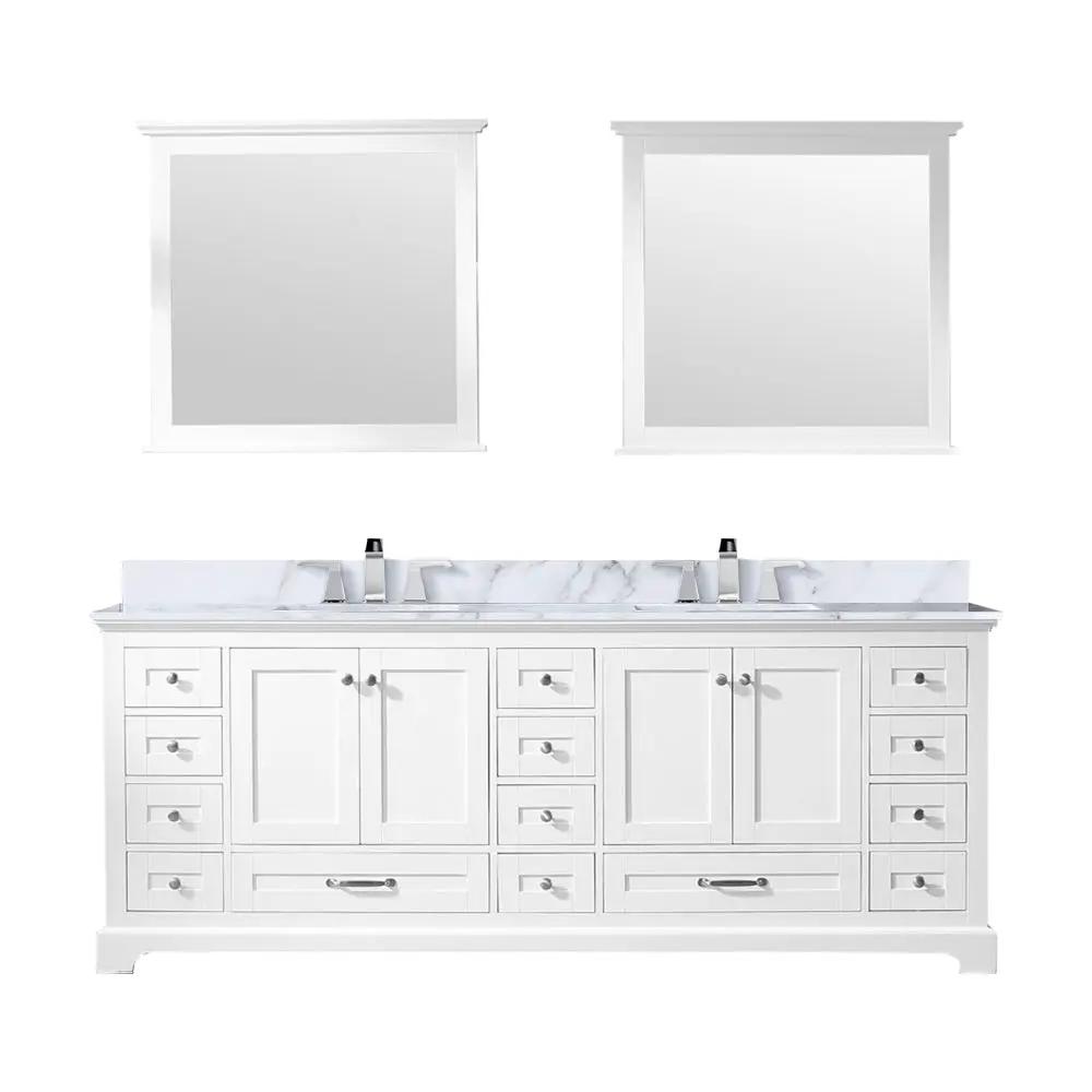 Lexora Dukes 84 in. W x 22 in. D Double Bath Vanity by Lexora