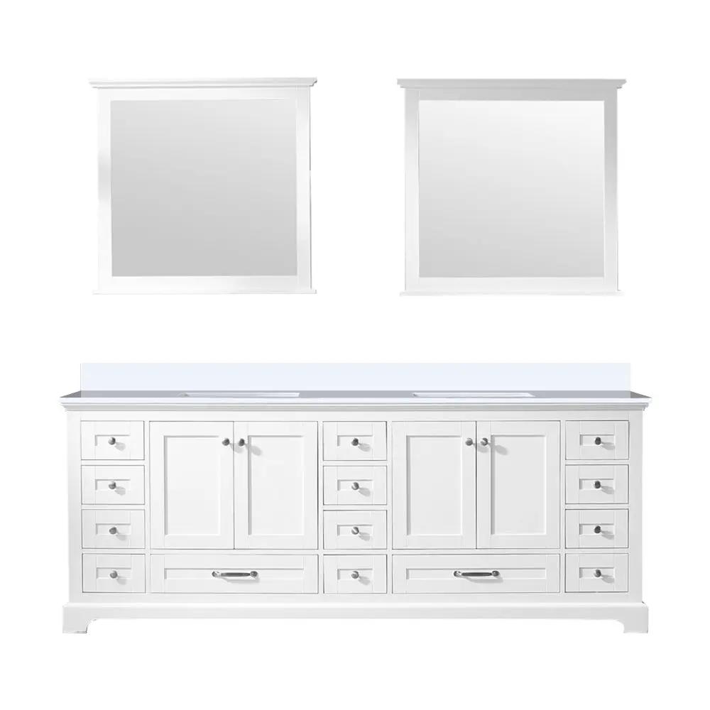 Lexora Dukes 84 in. W x 22 in. D Double Bath Vanity by Lexora