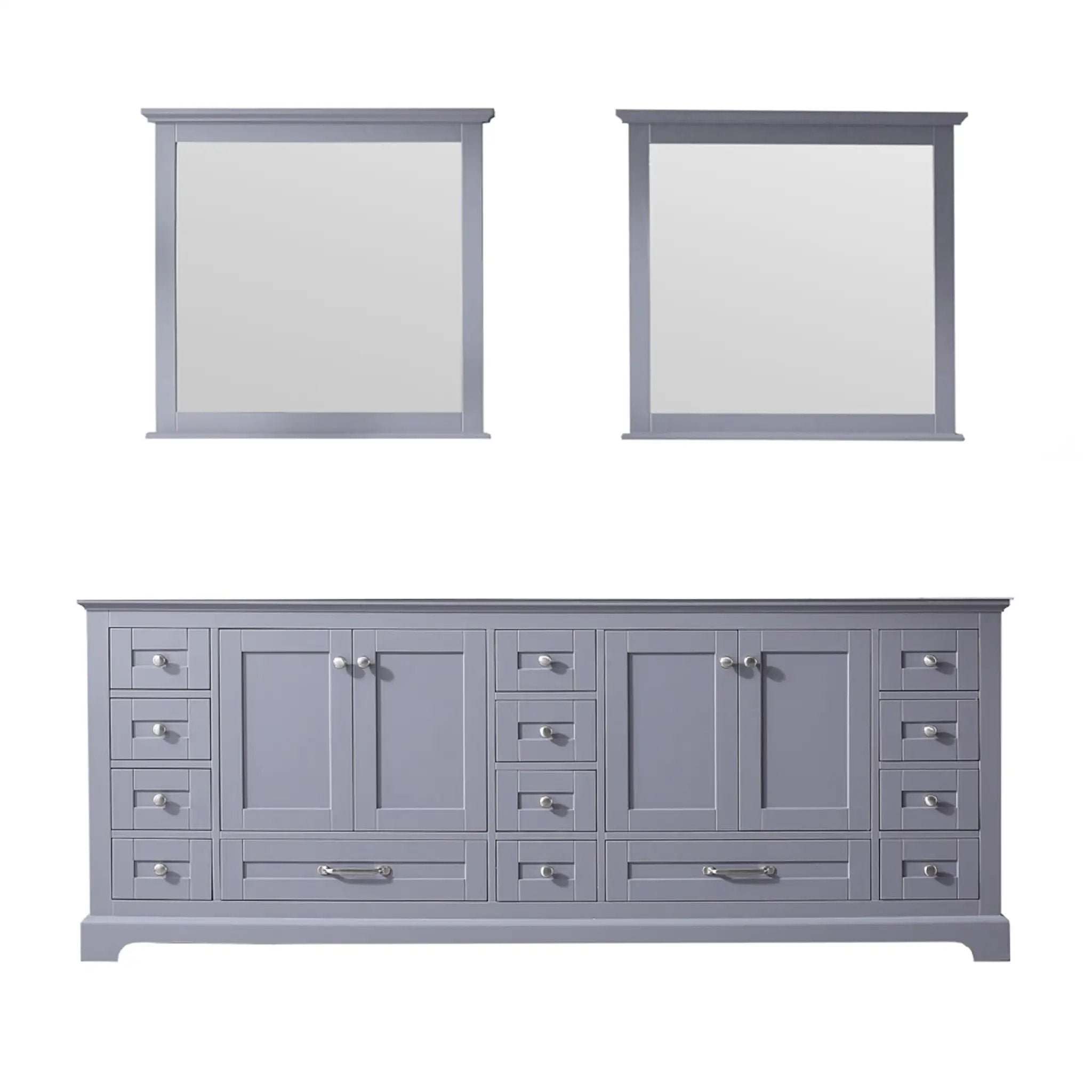 Lexora Dukes 84 in. W x 22 in. D Double Bath Vanity by Lexora