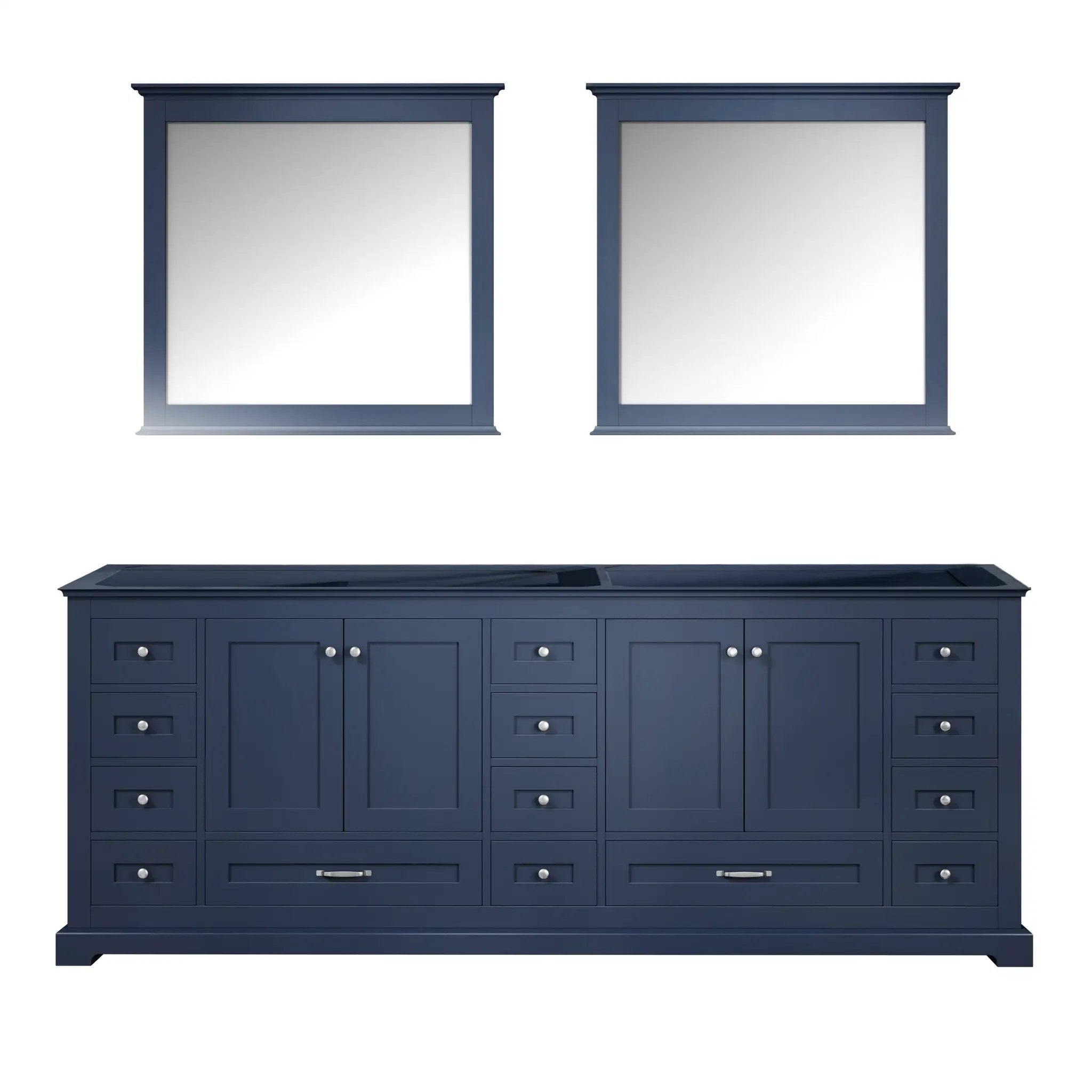 Lexora Dukes 84 in. W x 22 in. D Double Bath Vanity by Lexora
