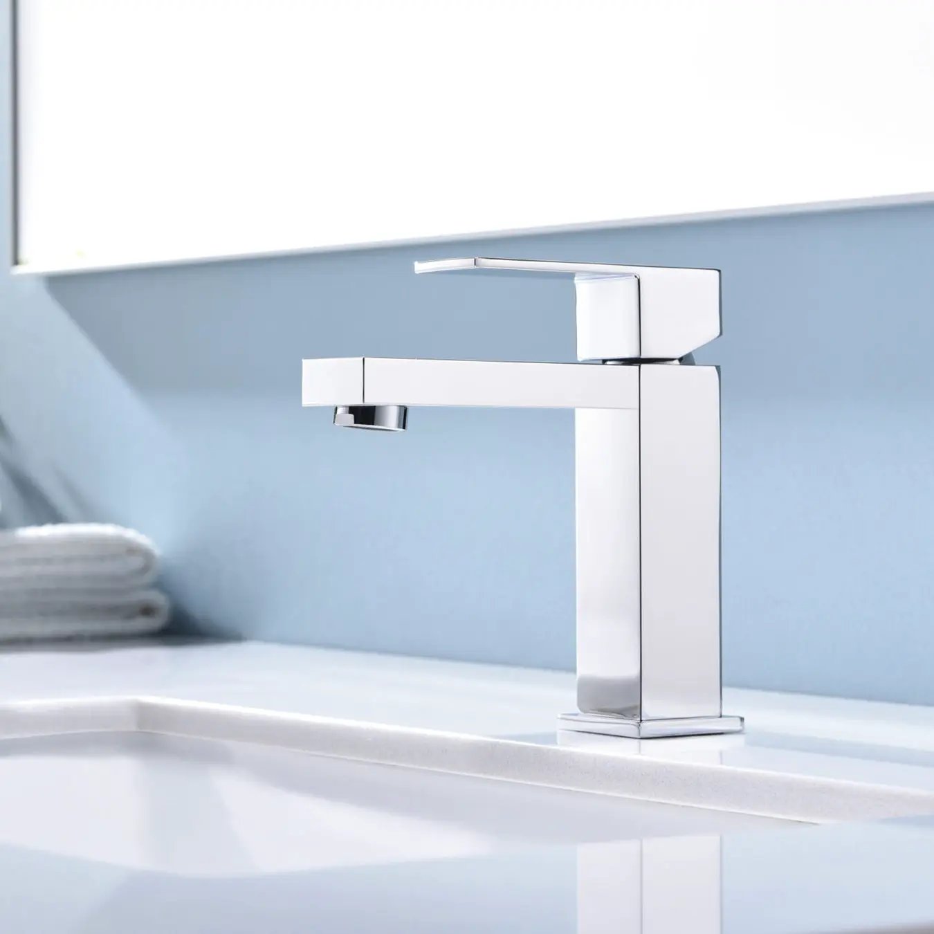 chrome faucet