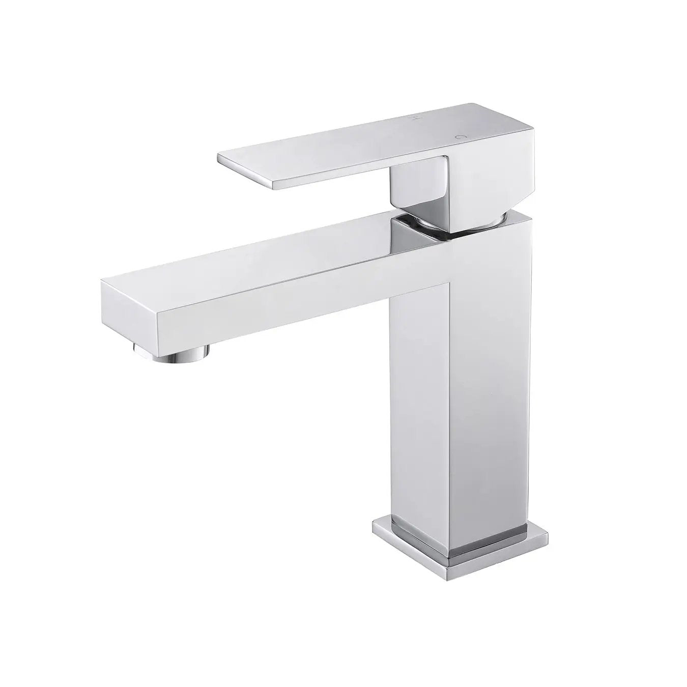 Lexora Monte Single Hole Stainless Steel Bathroom Faucet by Lexora