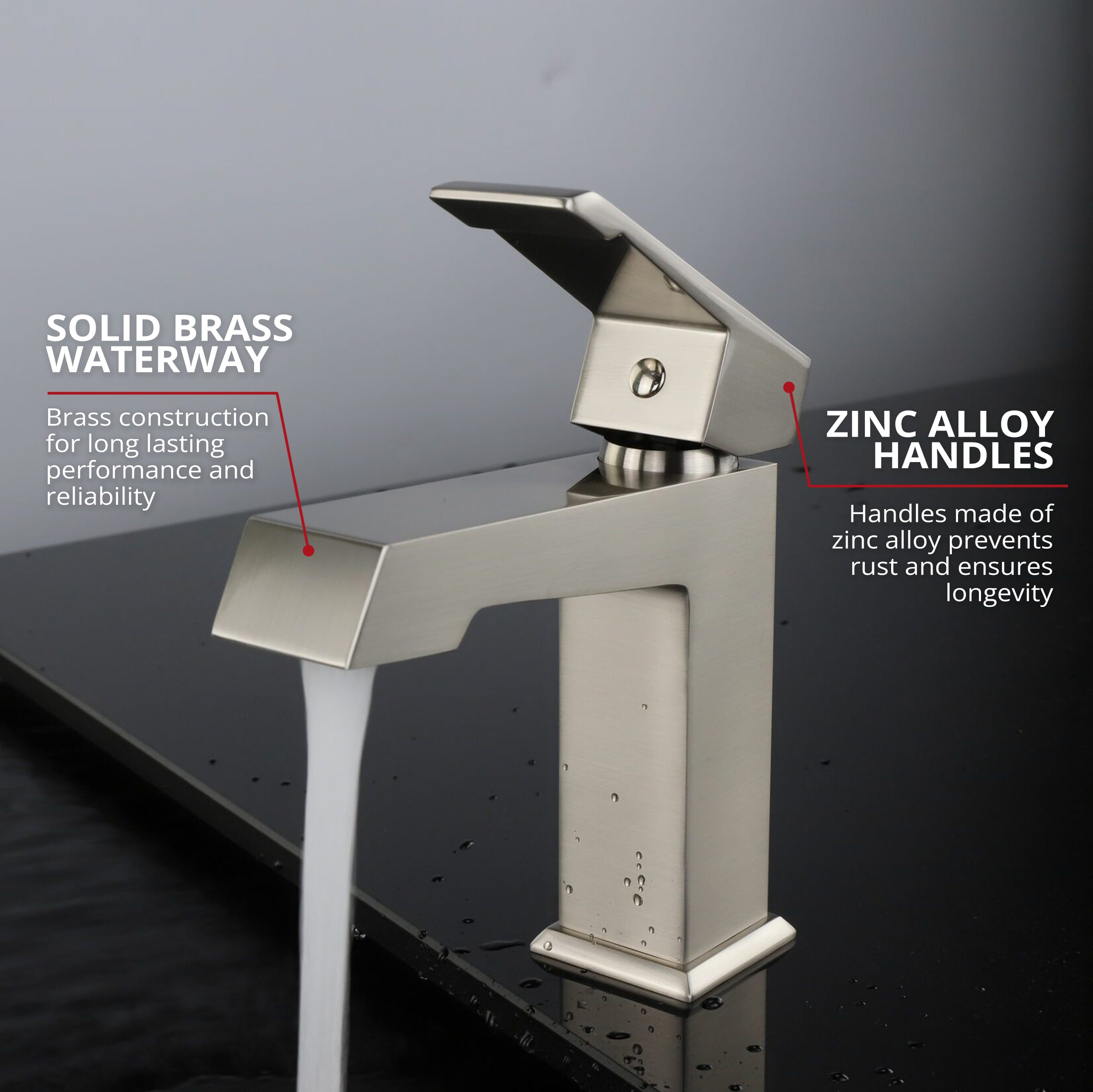 brushed nickel faucet