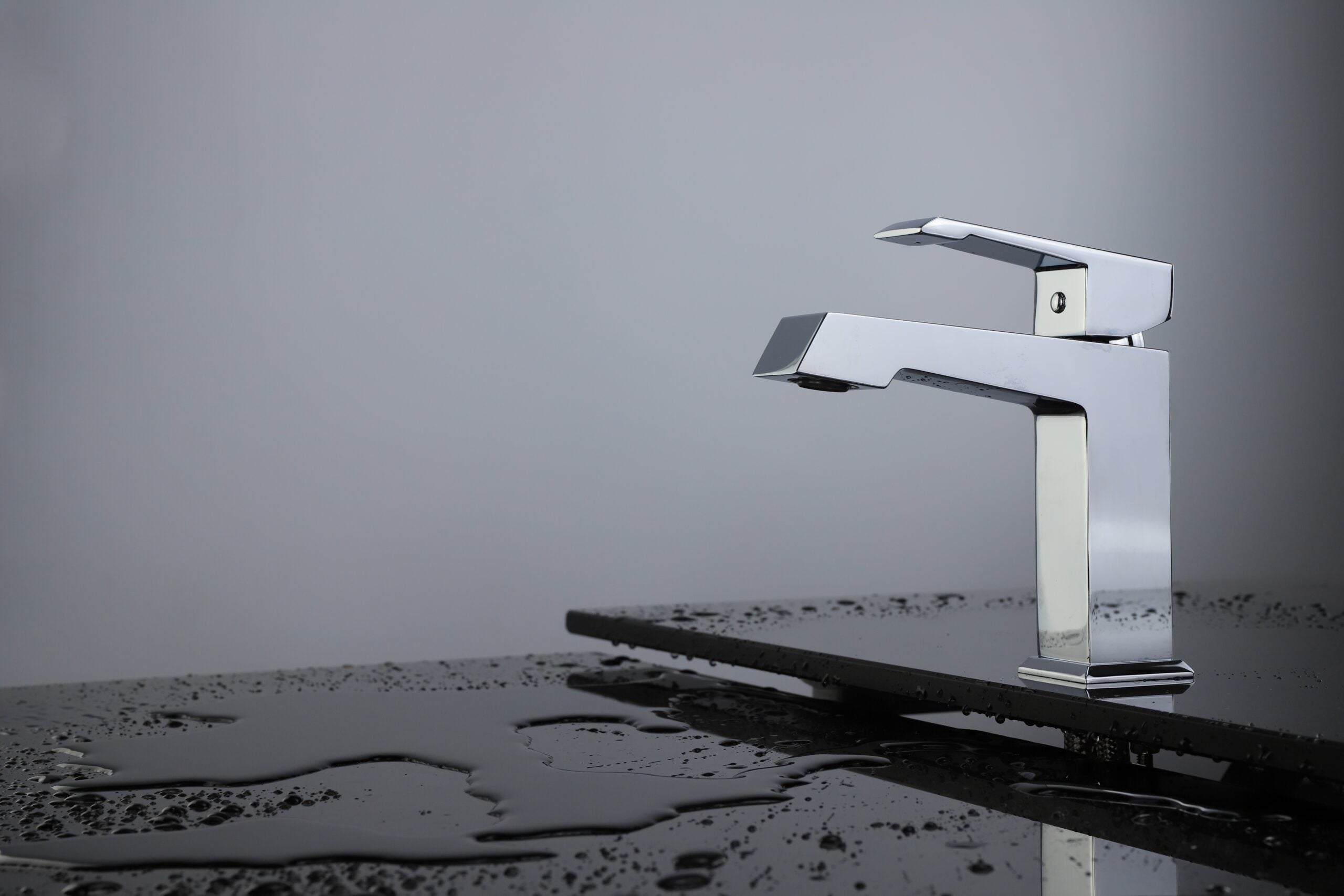 chrome faucet