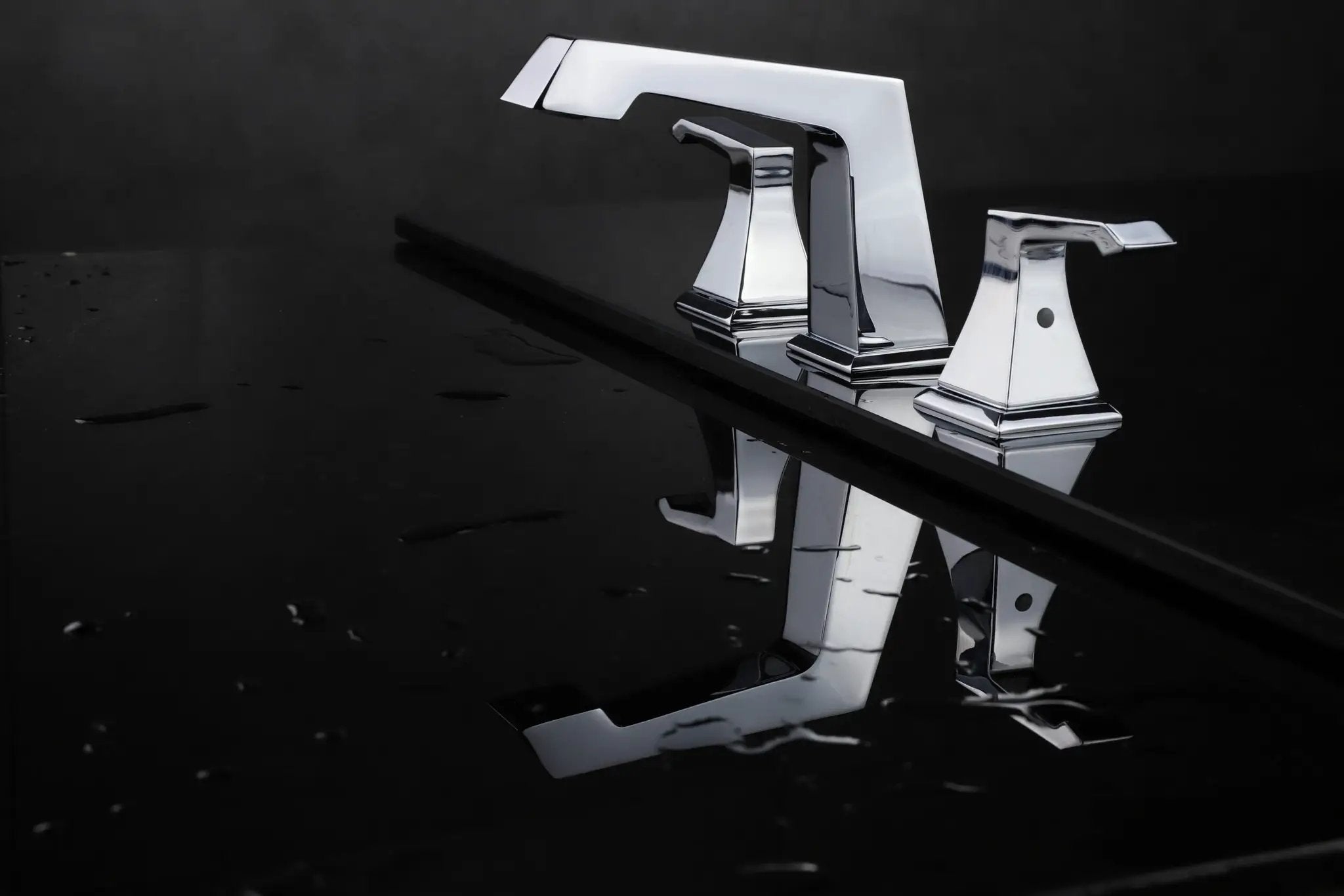 chrome faucet