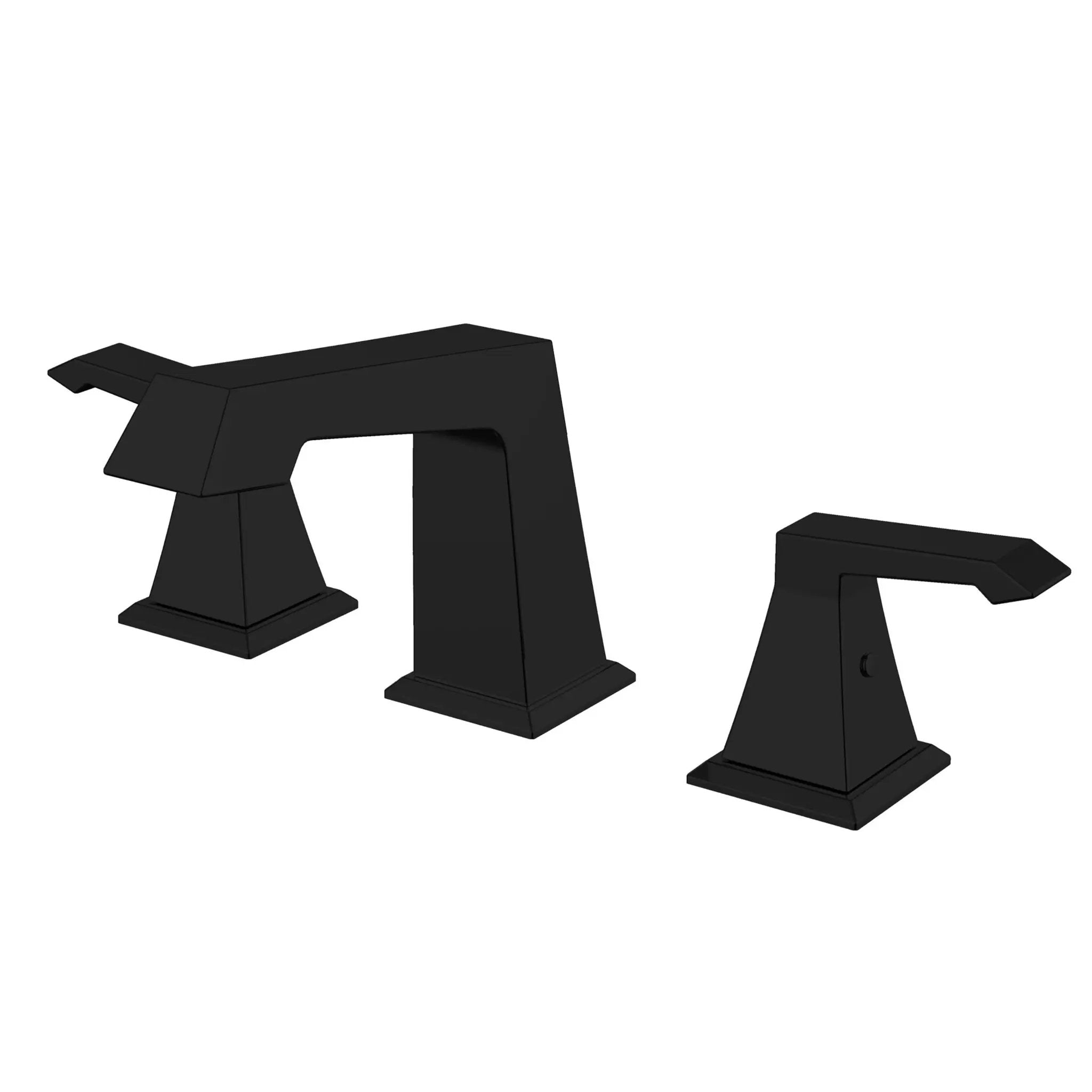 Lexora Balduina 8 in. Widespread 3-Hole Brass Bathroom Faucet by Lexora