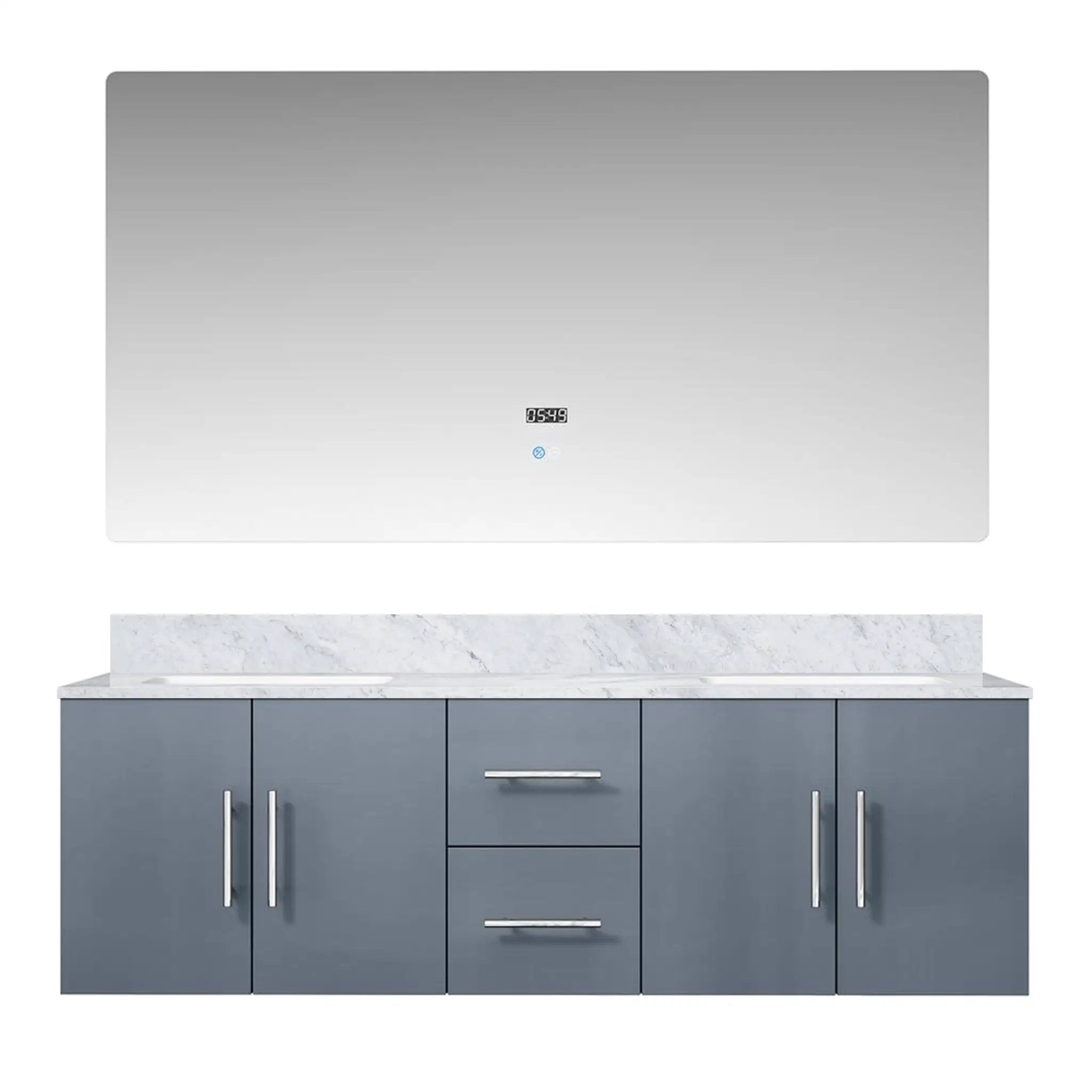 Lexora Geneva 60 in. W x 22 in. D Double Bath Vanity by Lexora