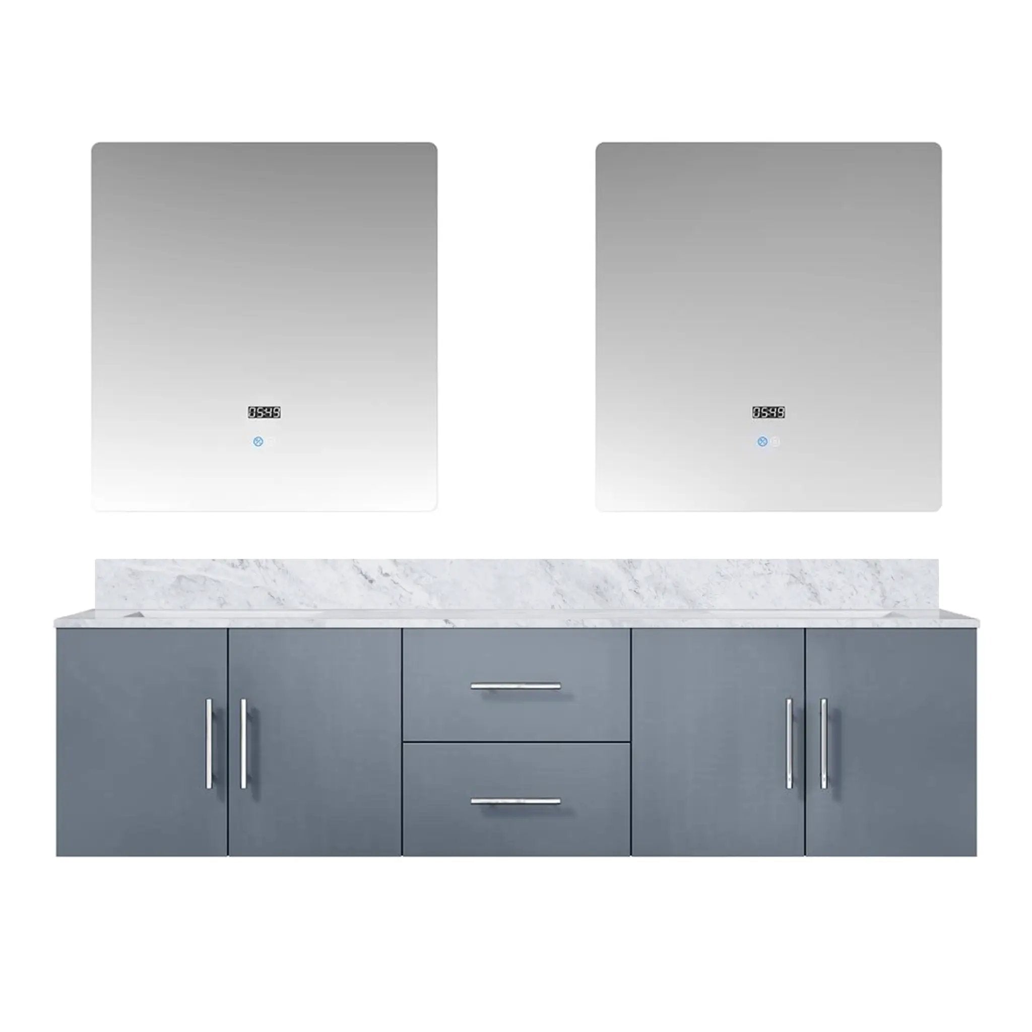 Lexora Geneva 72 in. W x 22 in. D Double Bath Vanity by Lexora