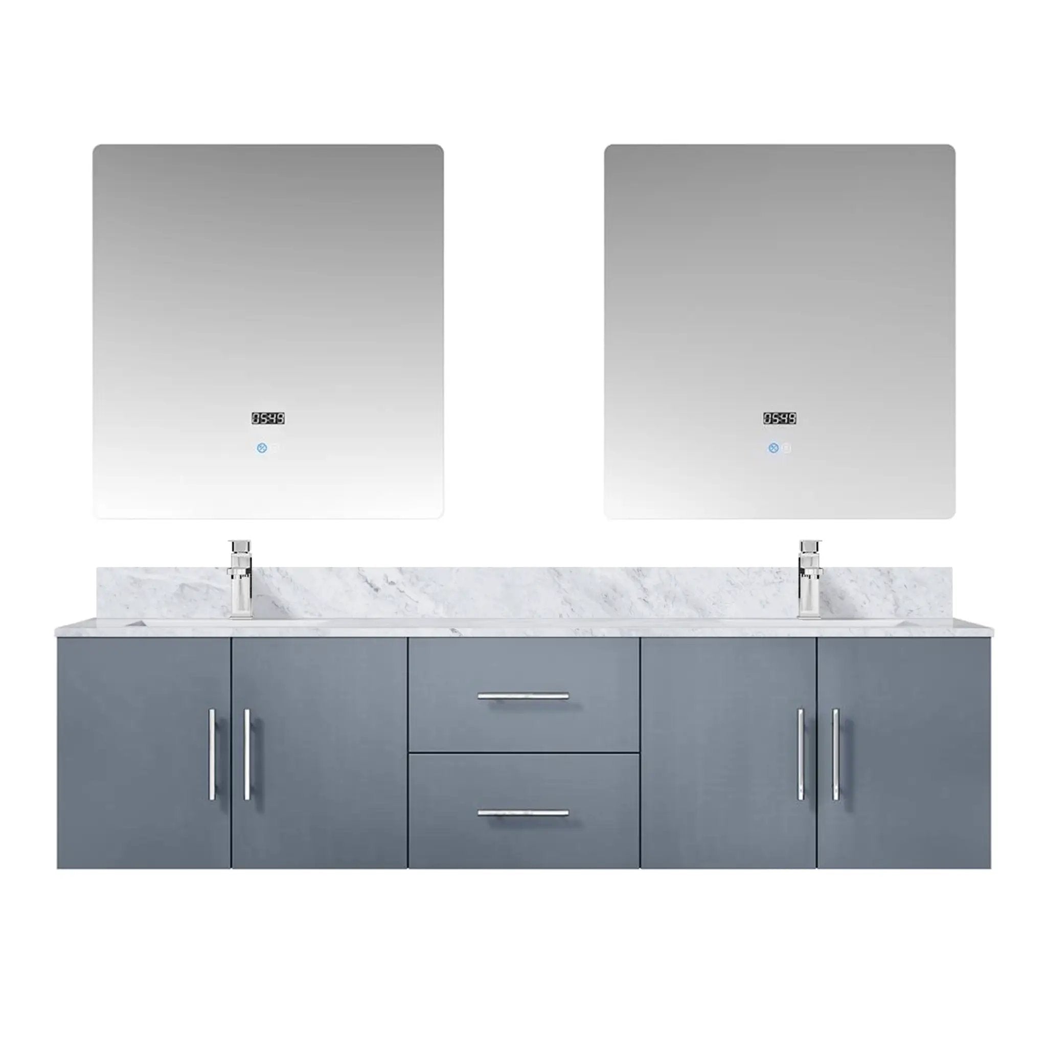 Lexora Geneva 72 in. W x 22 in. D Double Bath Vanity by Lexora