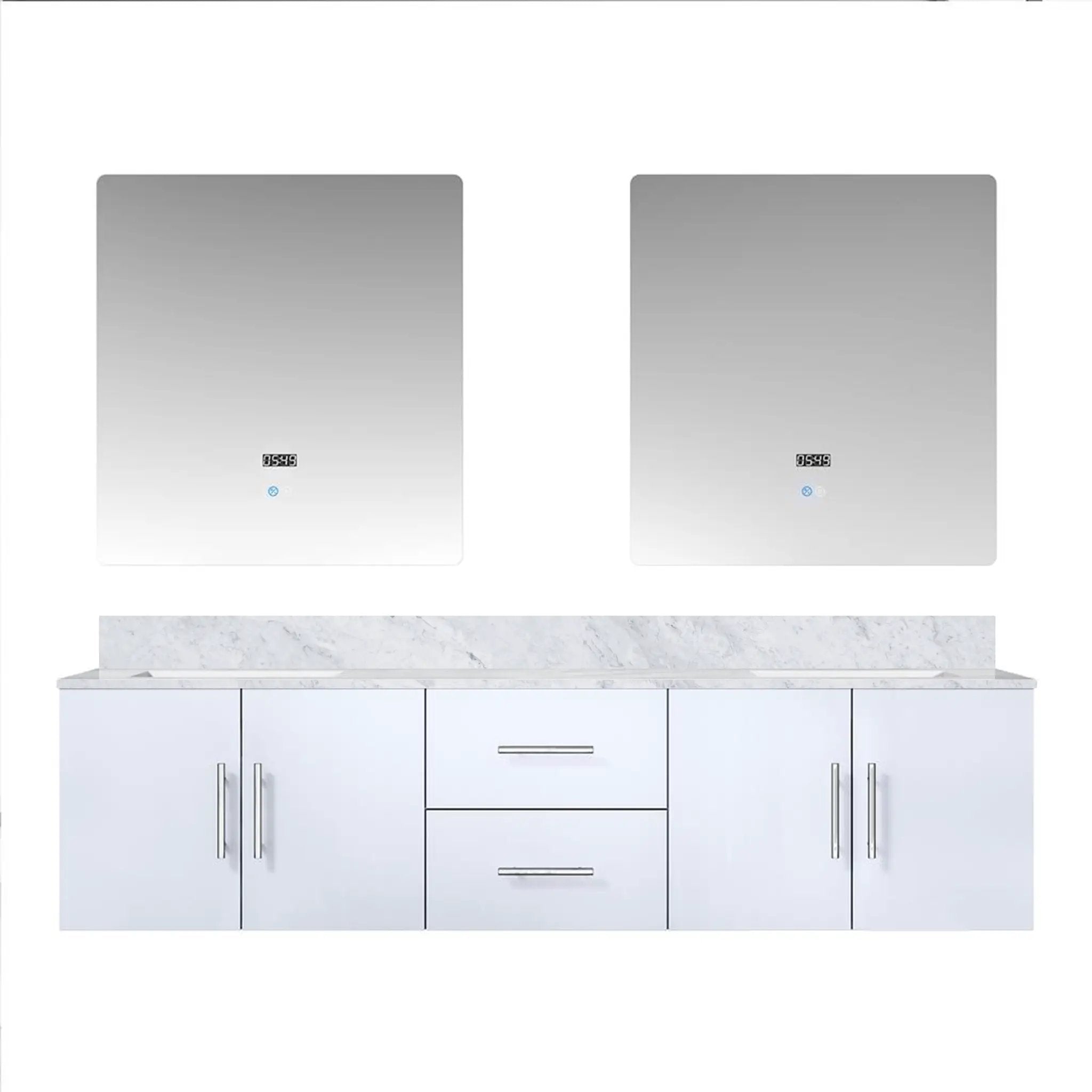 Lexora Geneva 72 in. W x 22 in. D Double Bath Vanity by Lexora
