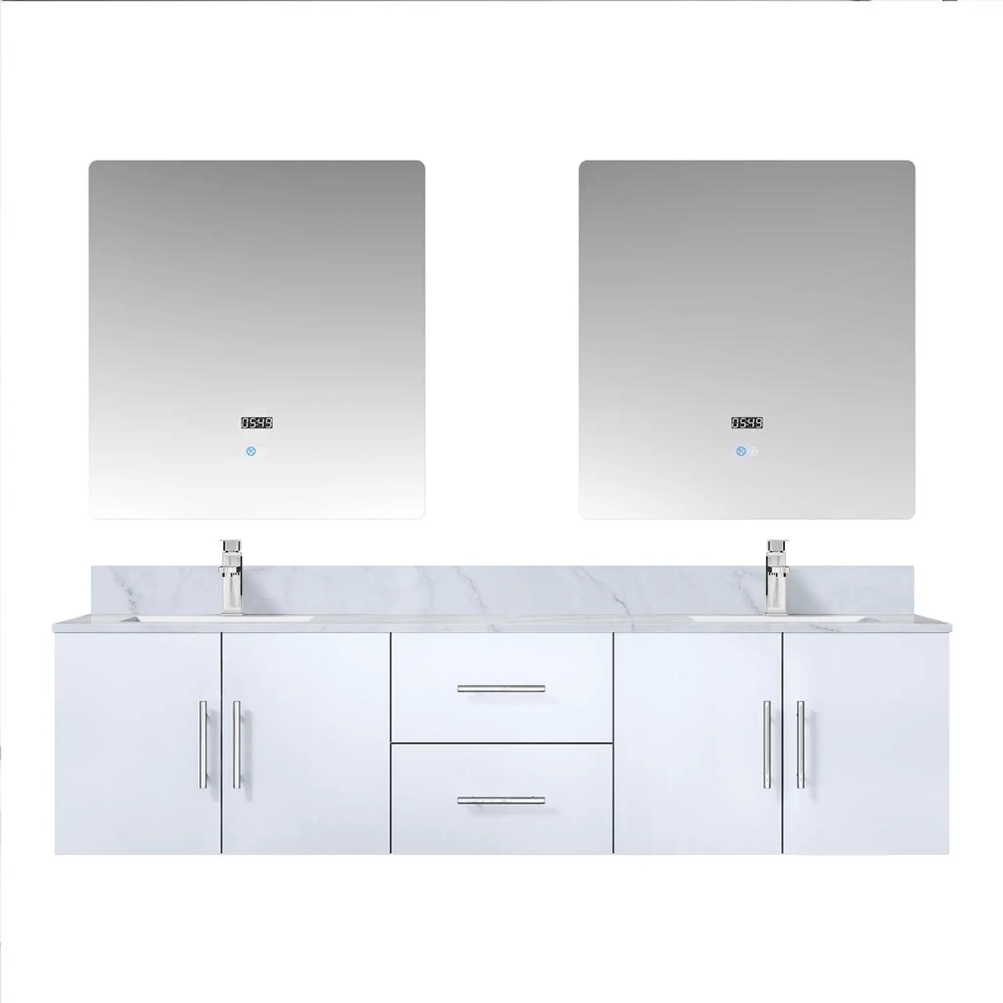 Lexora Geneva 72 in. W x 22 in. D Double Bath Vanity by Lexora