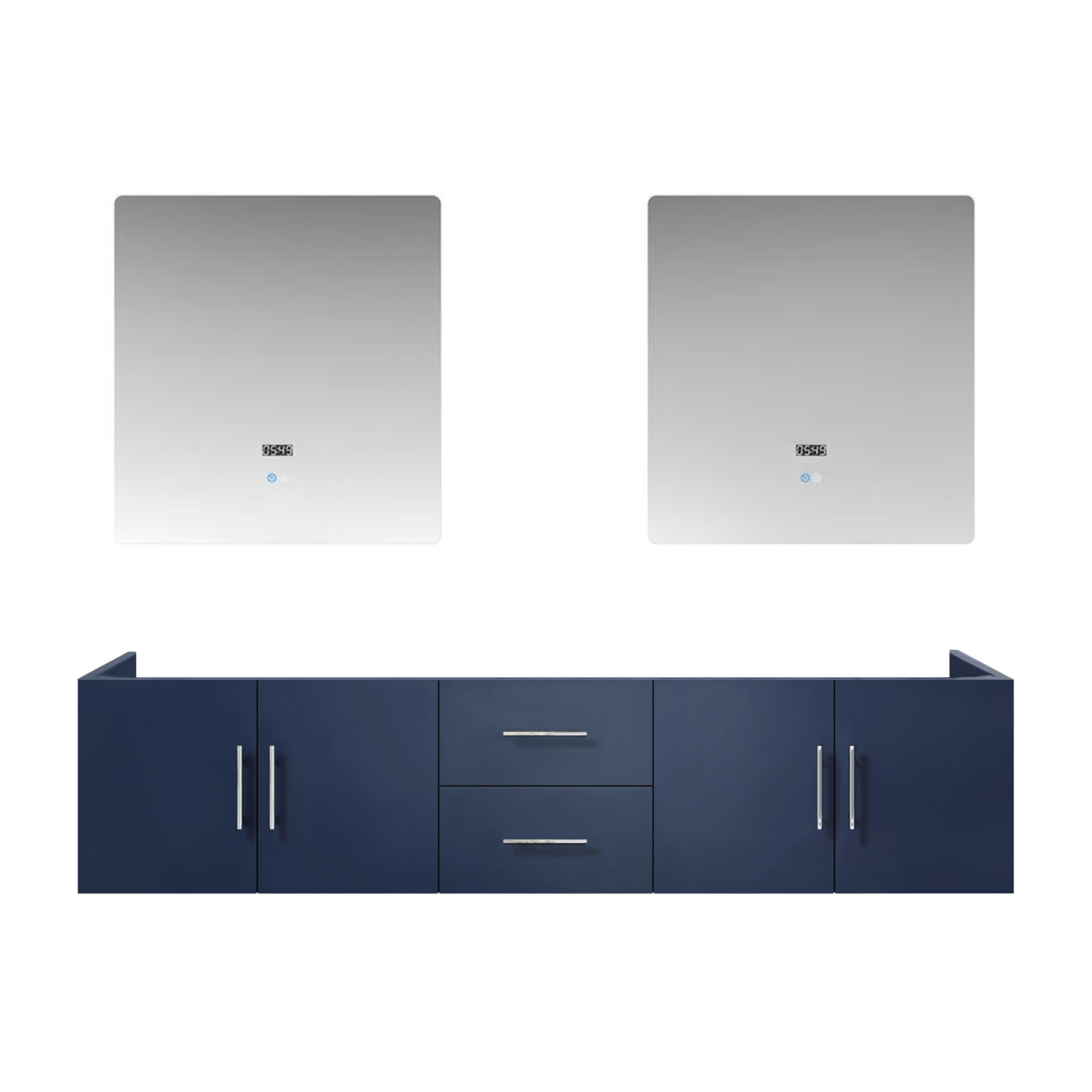 Lexora Geneva 80 in. W x 22 in. D Double Bath Vanity