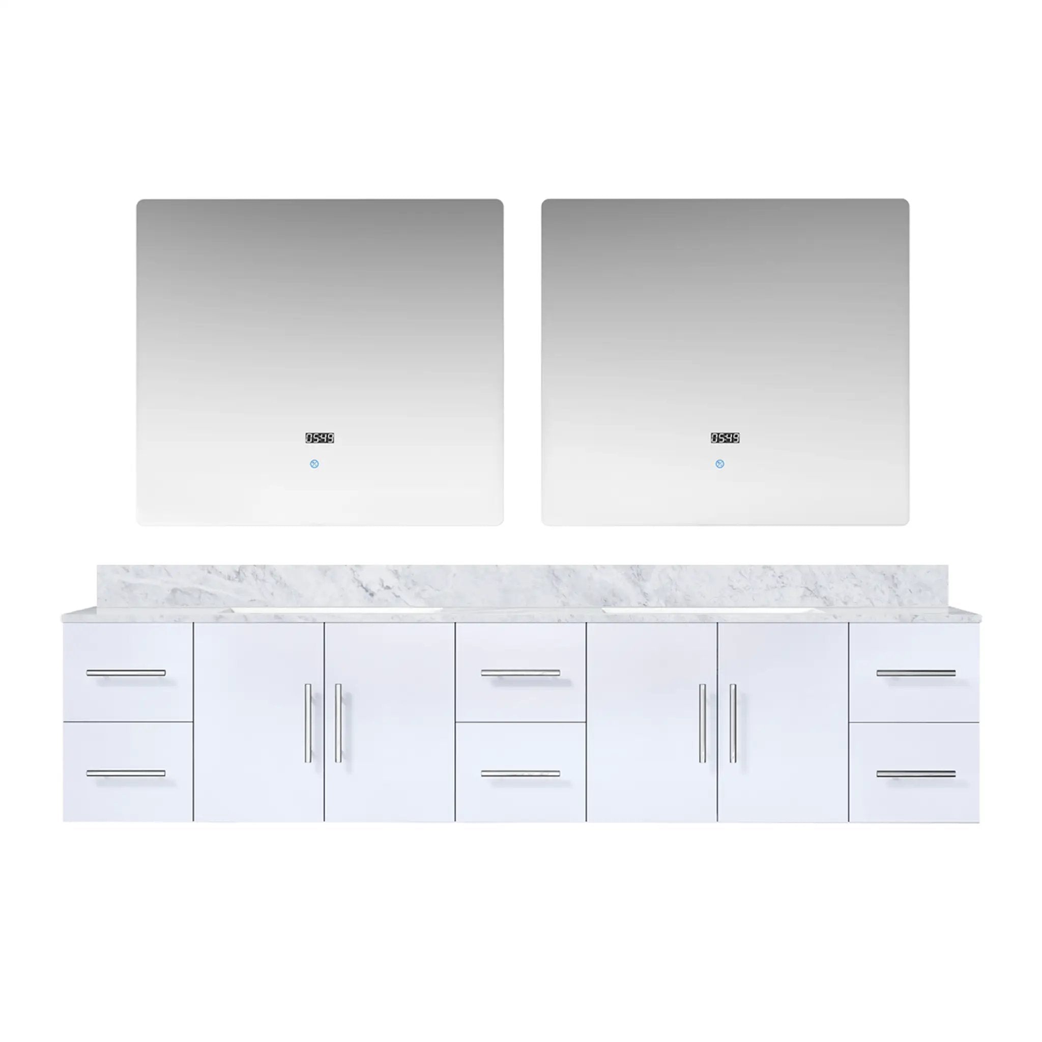 Lexora Geneva 84 in. W x 22 in. D Double Bath Vanity by Lexora