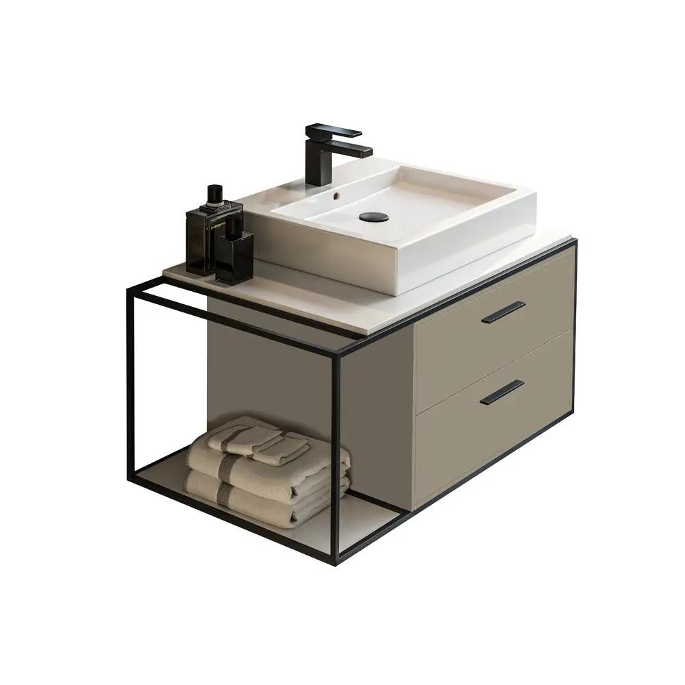 Lacava Linea 36" Wall Mount Under Counter Vanity - Right by Lacava