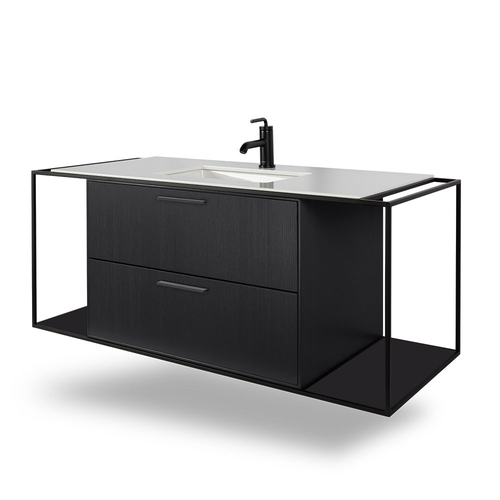 Lacava Linea 48" Wall Mount Under Counter Vanity by Lacava