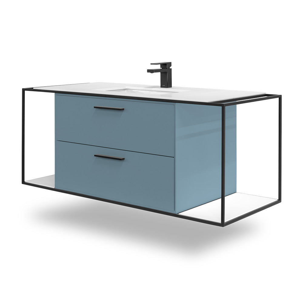 Lacava Linea 48" Wall Mount Under Counter Vanity by Lacava