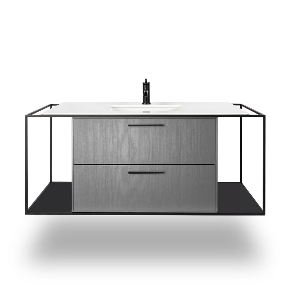 Lacava Linea 48" Wall Mount Under Counter Vanity by Lacava