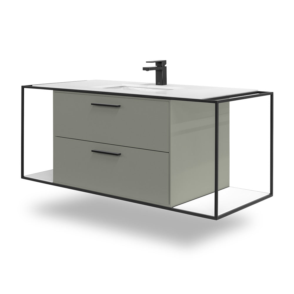 Lacava Linea 48" Wall Mount Under Counter Vanity by Lacava