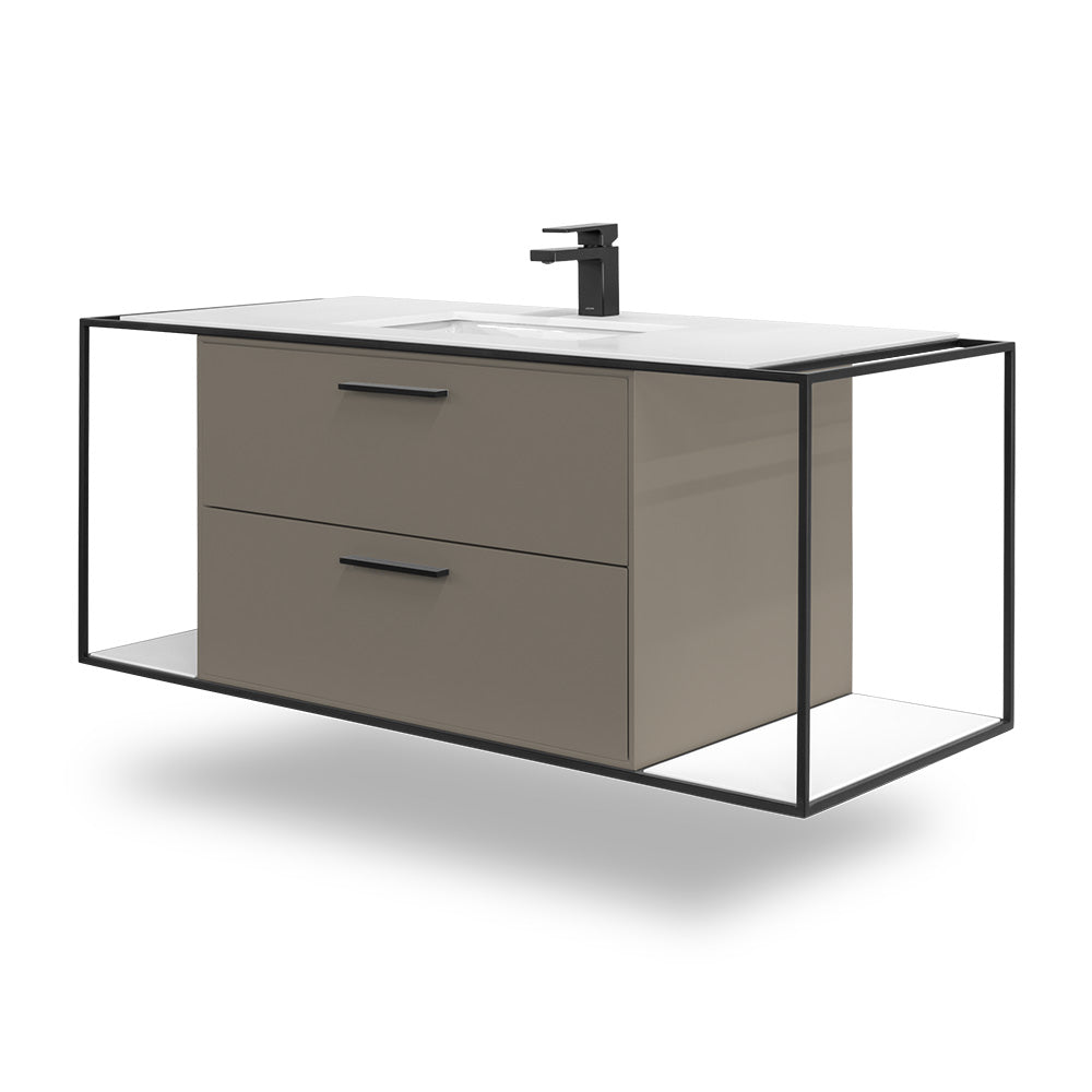 Lacava Linea 48" Wall Mount Under Counter Vanity by Lacava