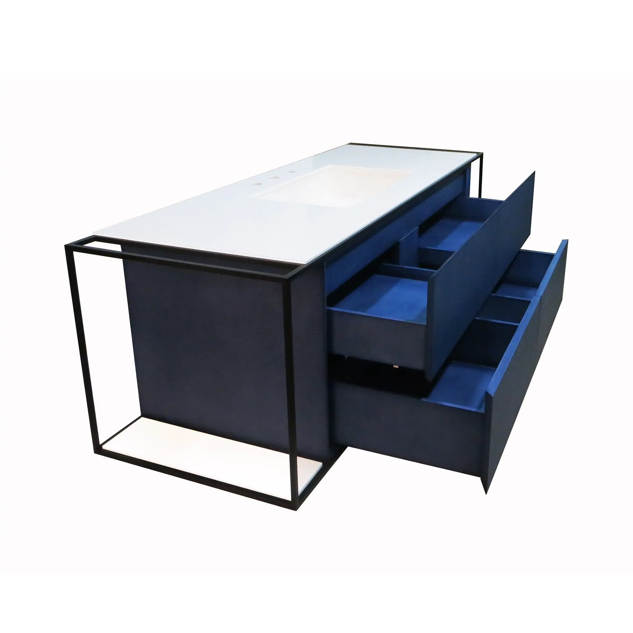 horizon blue vanity