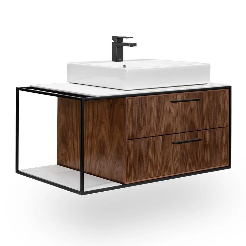 Lacava Linea 36" Wall Mount Under Counter Vanity - Right by Lacava