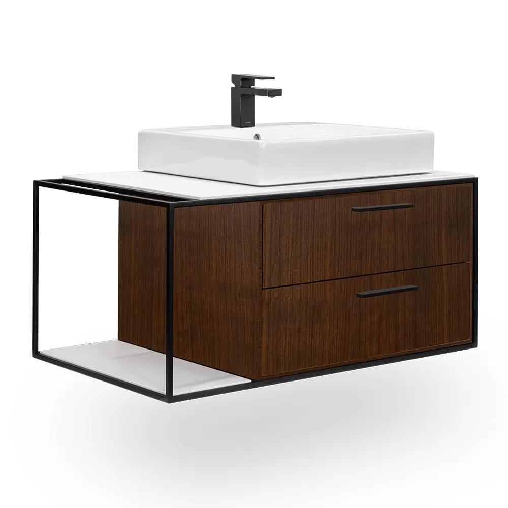 Lacava Linea 36" Wall Mount Under Counter Vanity - Right by Lacava