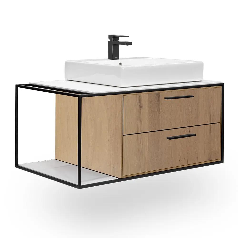 Lacava Linea 36" Wall Mount Under Counter Vanity - Right by Lacava