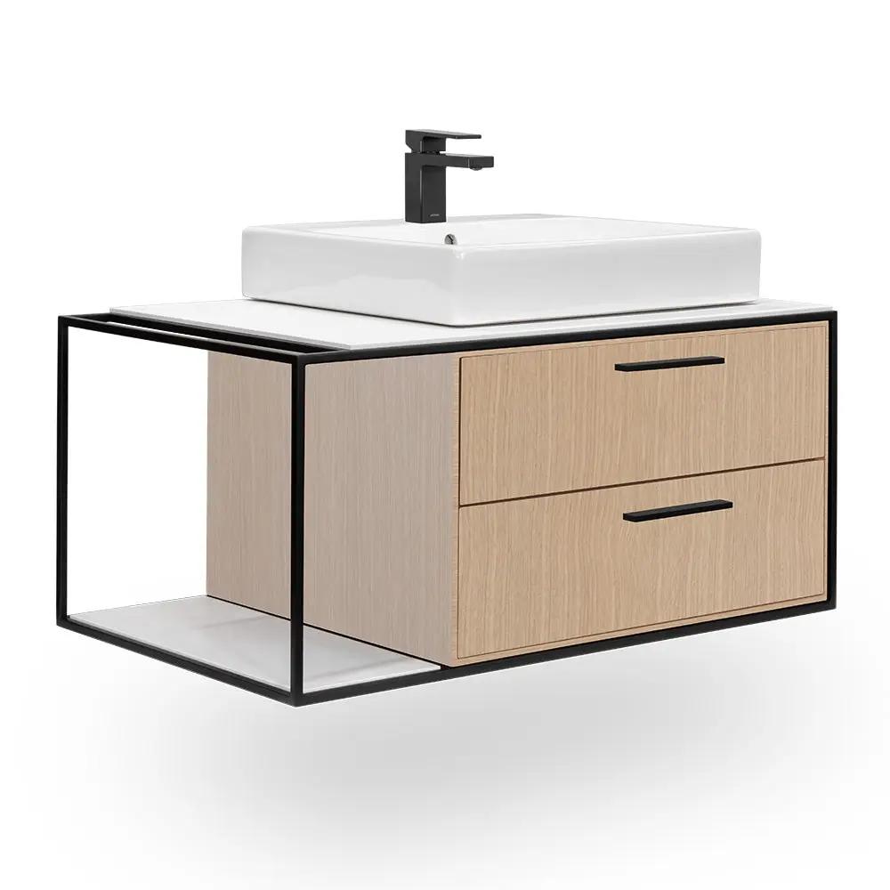Lacava Linea 36" Wall Mount Under Counter Vanity - Right by Lacava