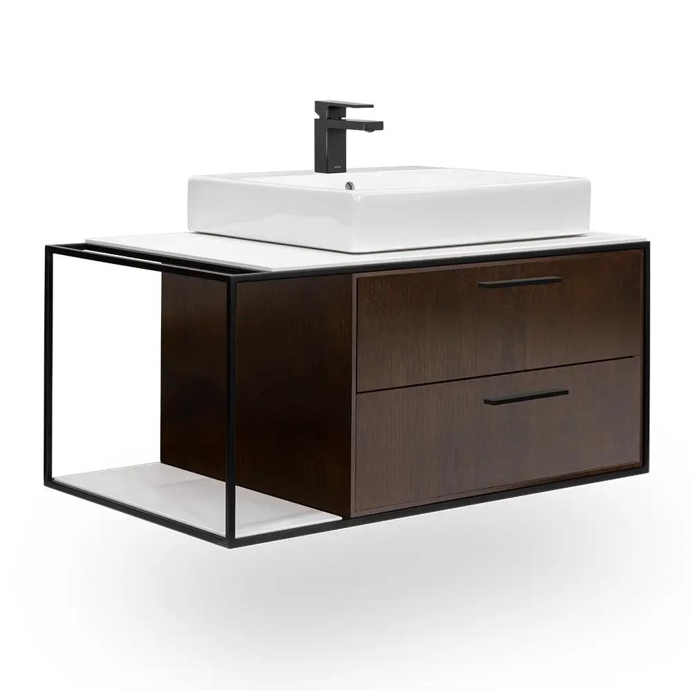 Lacava Linea 36" Wall Mount Under Counter Vanity - Right by Lacava