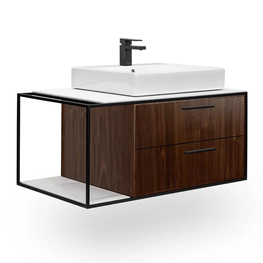 Lacava Linea 36" Wall Mount Under Counter Vanity - Right by Lacava