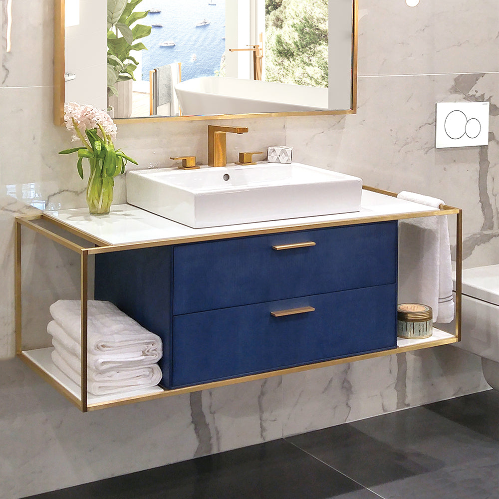 fluttini detailing front side vanity