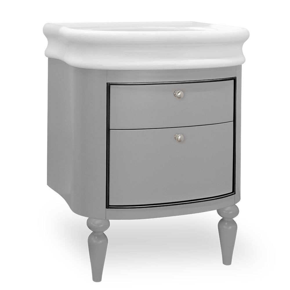 Lacava Lirico 28" Wall Mount Under Counter Vanity by Lacava