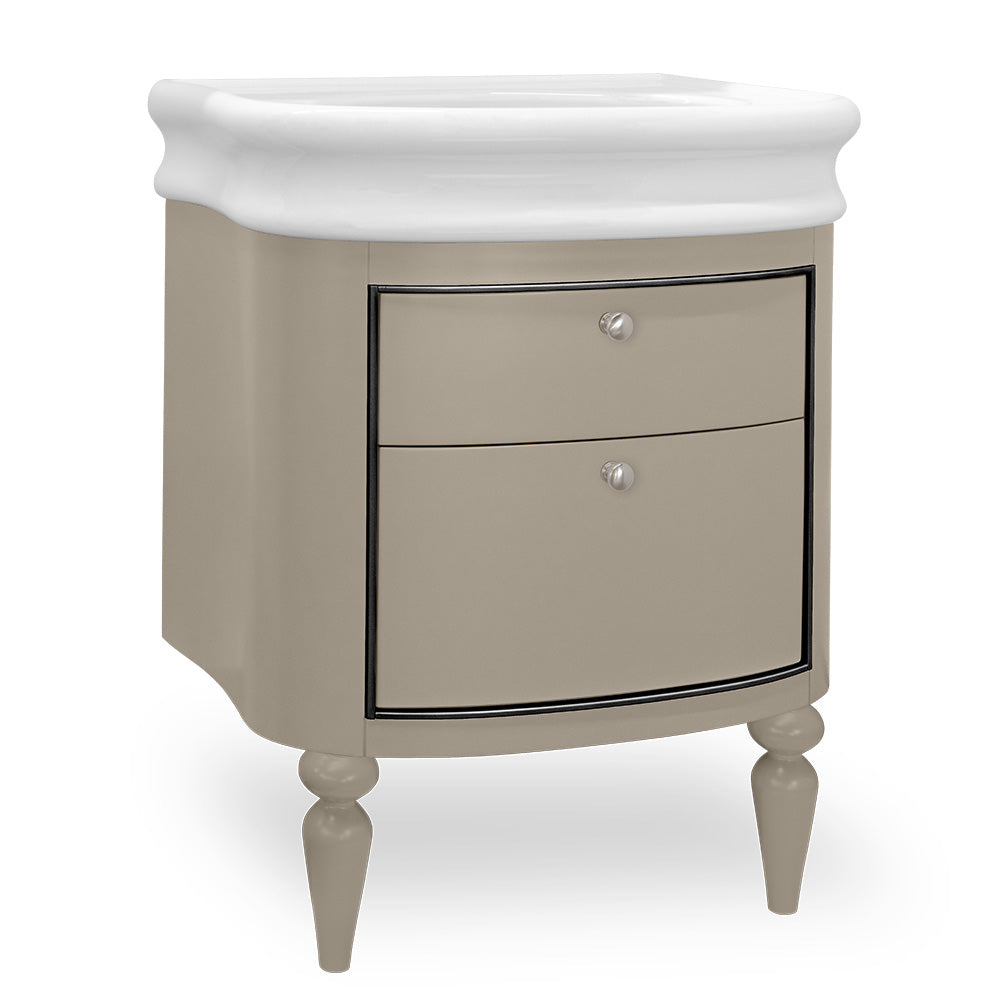 Lacava Lirico 28" Wall Mount Under Counter Vanity